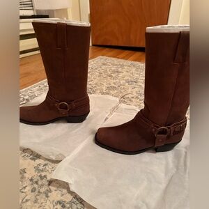 Jeffrey Campbell Dark Brown Heeled Boots Waylon Boots